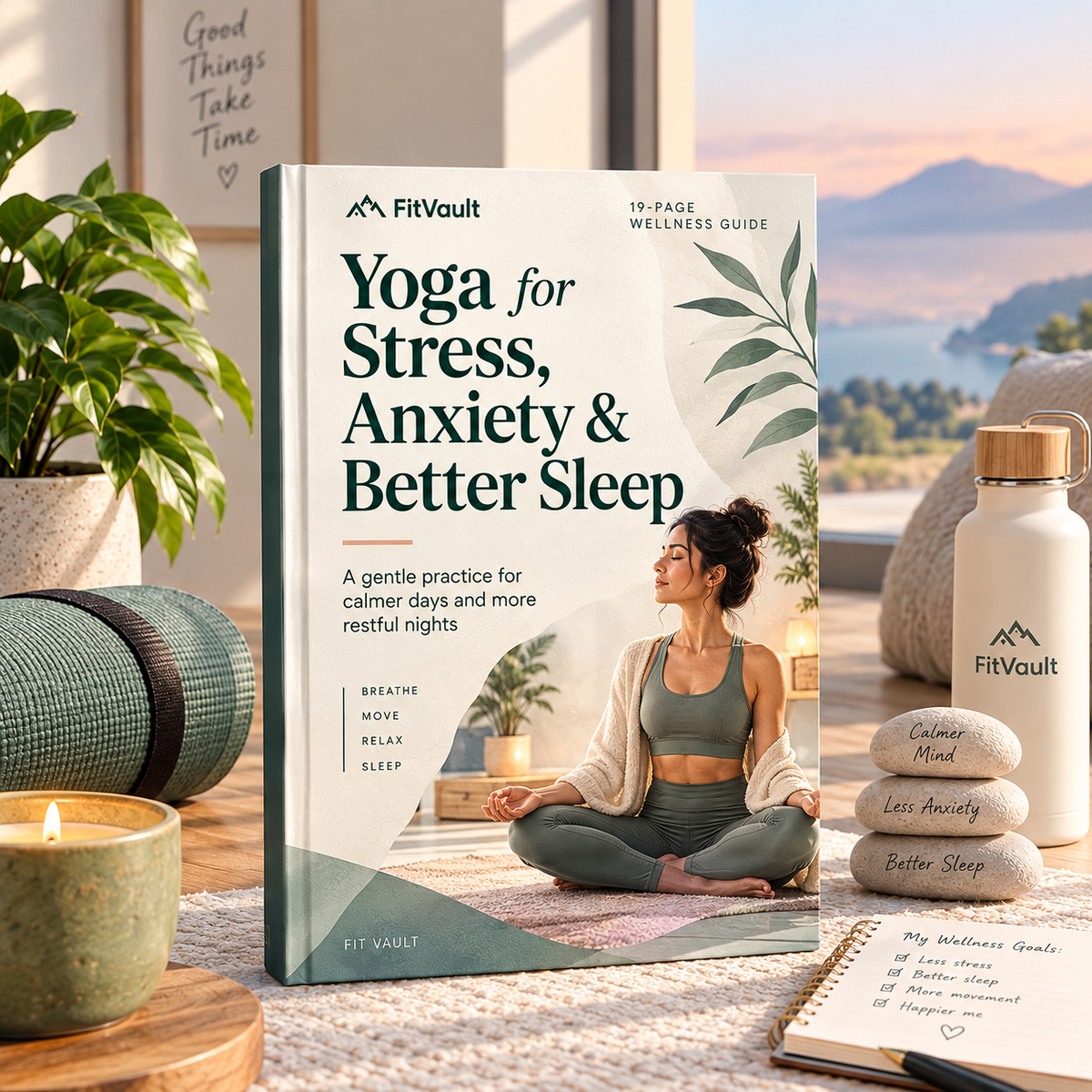 Yoga for Stress, Anxiety & Better Sleep