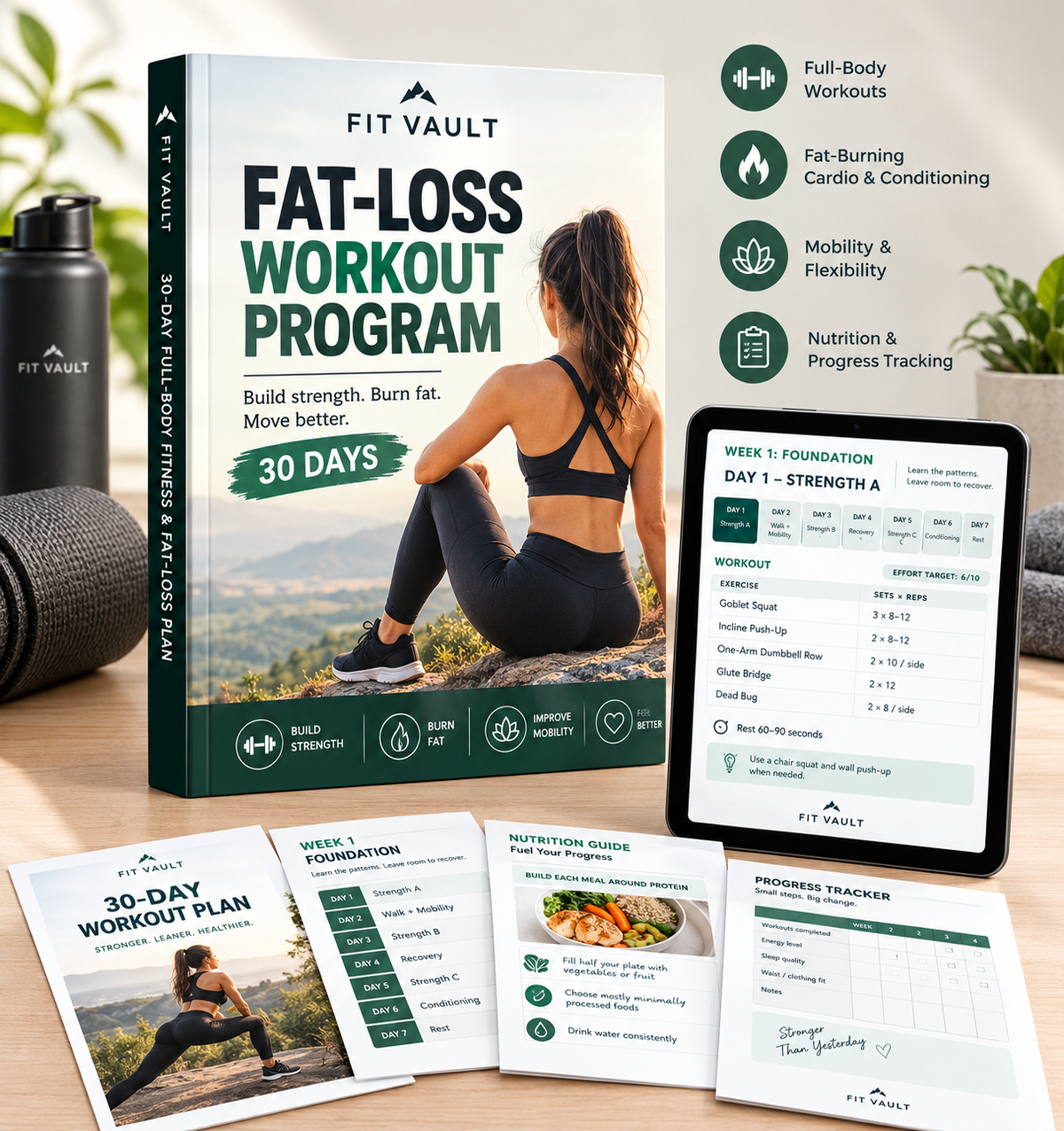 30-Day Fitness & Fat-Loss Ebook