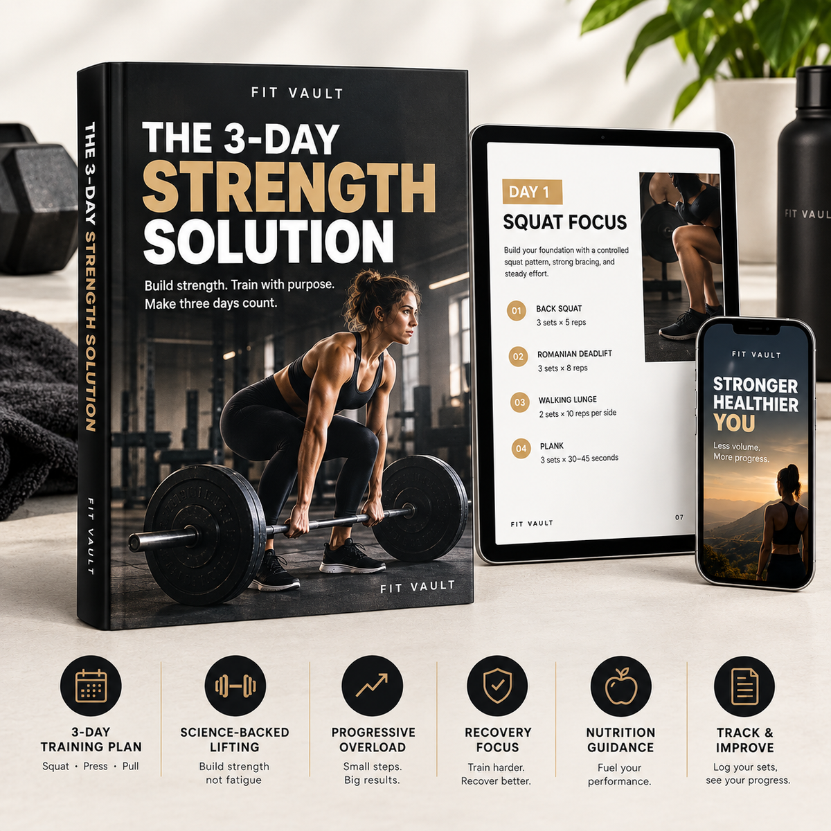 The 3-Day Strength Solution eBook