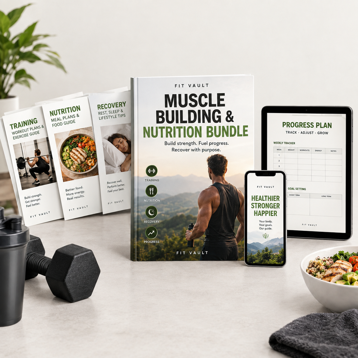Muscle Building & Nutrition Bundle