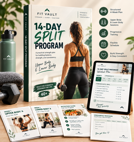 Upper Body & Lower Body Split Program
