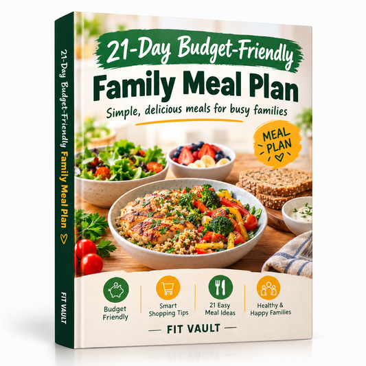 21-Day Budget-Friendly Family Meal Plan
